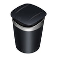 Car Portable Metal Ashtray Built-in LED(Silver) - Ashtrays by PMC Jewellery | Online Shopping South Africa | PMC Jewellery | Buy Now Pay Later Mobicred