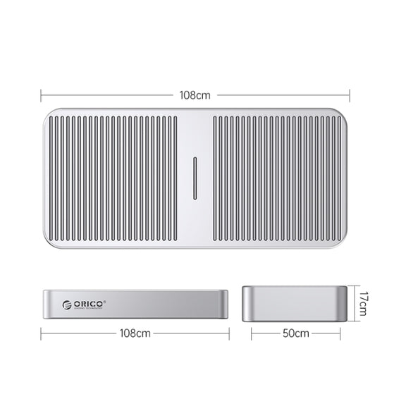 ORICO M224C3-U4-SV M.2 NVME 40Gbps SSD Enclosure(Silver)