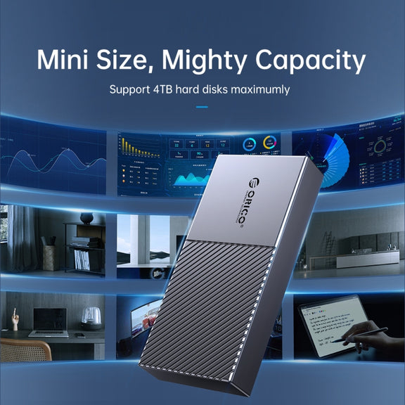 ORICO FV09C3-G2-SV 10Gbps USB3.2 Gen2 Type-C M.2 NVMe/NGFF(SATA) Dual Protocol SSD Enclosure(Silver)