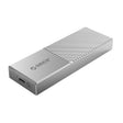 ORICO M207C3-G4-SV 20Gbps USB3.2 Gen2x2 Type-C M.2 NVMe SSD Enclosure(Silver) - HDD Enclosure by ORICO | Online Shopping South Africa | PMC TechLife | Buy Now Pay Later Mobicred