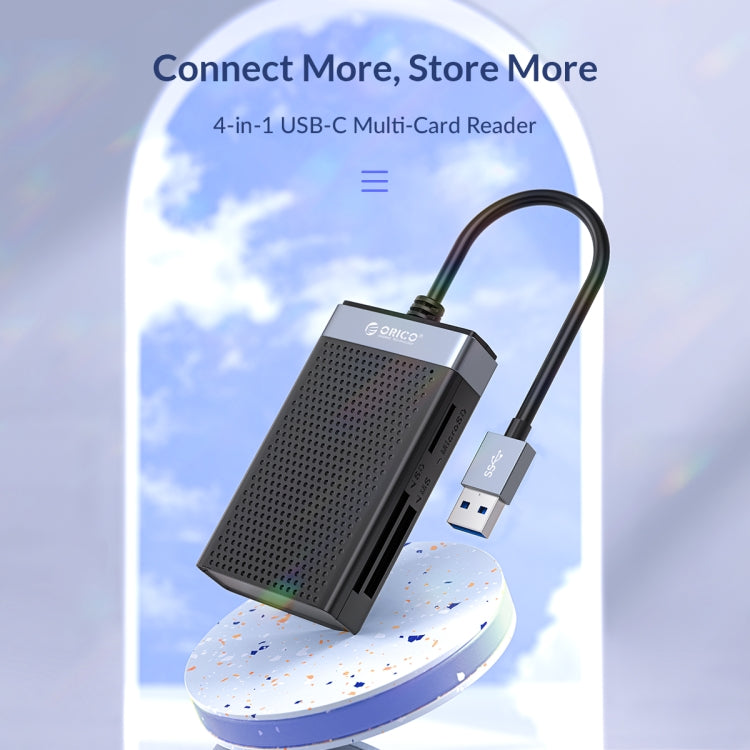 ORICO CL4T-C3 4-in-1 Simultaneously Type-C Multifunction Card Reader(Black)