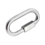 3 PCS 6mm 304 Stainless Steel Quick Connect Ring Runway Buckle