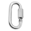 9mm 304 Stainless Steel Quick Connect Ring Runway Buckle - Hooks by PMC TechLife | Online Shopping South Africa | PMC TechLife | Buy Now Pay Later Mobicred