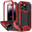 For iPhone 14 Pro Max R-JUST Shockproof Life Waterproof Dust-proof Case (Red) - iPhone 14 Pro Max Cases by R-JUST | Online Shopping South Africa | PMC TechLife | Buy Now Pay Later Mobicred