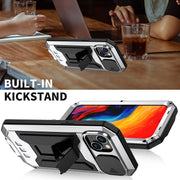 For iPhone 14 R-JUST Shockproof Life Water-resistant Dust-proof Case (Silver)