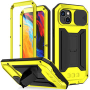 For iPhone 14 R-JUST Shockproof Life Water-resistant Dust-proof Case (Yellow)