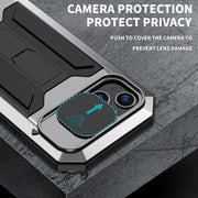 For iPhone 14 Plus R-JUST Shockproof Life Water-resistant Dust-proof Case (Silver)