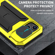 For iPhone 14 Plus R-JUST Shockproof Life Water-resistant Dust-proof Case (Yellow)