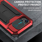 For iPhone 14 Plus R-JUST Shockproof Life Water-resistant Dust-proof Case (Red)