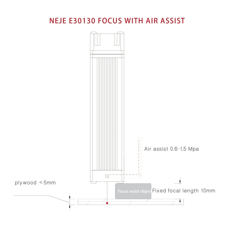 NEJE E30130 5.5W 450nm Laser Engraver Module Kits