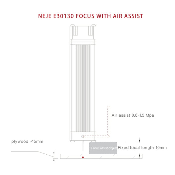 NEJE E30130 5.5W 450nm Laser Engraver Module Kits
