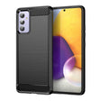 For Samsung Galaxy Quantum 2 Brushed Texture Carbon Fiber TPU Phone Case(Black) - Galaxy Phone Cases by PMC TechLife | Online Shopping South Africa | PMC TechLife