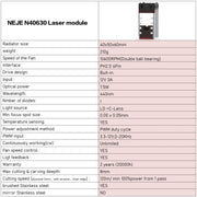 NEJE MASTER 3 Plus Laser Engraver with N40630 Laser Module(EU Plug)