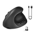 X10 2.4G Wireless Rechargeable Vertical Ergonomic Gaming Mouse(Black) - Wireless Mice by PMC TechLife | Online Shopping South Africa | PMC TechLife | Buy Now Pay Later Mobicred