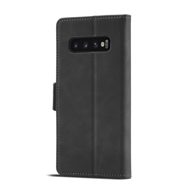 For Samsung Galaxy S10e Forwenw Dual-side Buckle Leather Phone Case(Black)