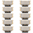10 PCS Charging Port Connector For Xiaomi Pad 5/Pad 5 Pro/Redmi Note 11E Pro - Tail Connector by PMc TechLife | Online Shopping South Africa | PMc TechLife | Buy Now Pay Later Mobicred