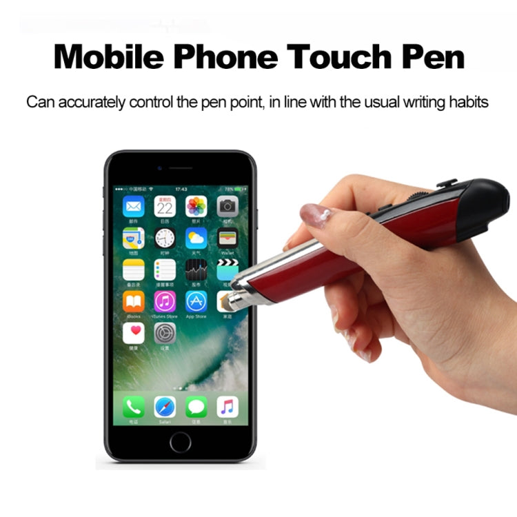 PR-08 Multifunctional Wireless Bluetooth Pen Mouse Capacitive Pen Mouse(White)