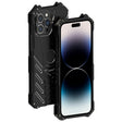 For iPhone 14 Pro R-JUST Batman Metal Mobile Phone Protective Case(Black) - iPhone 14 Pro Cases by R-JUST | Online Shopping South Africa | PMC TechLife | Buy Now Pay Later Mobicred
