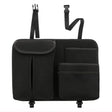 Car Seat Back Hanging Bag Sheepskin Leather Storage Bag With Hook(Black) - Seat Accessories by PMC TechLife | Online Shopping South Africa | PMC TechLife | Buy Now Pay Later Mobicred