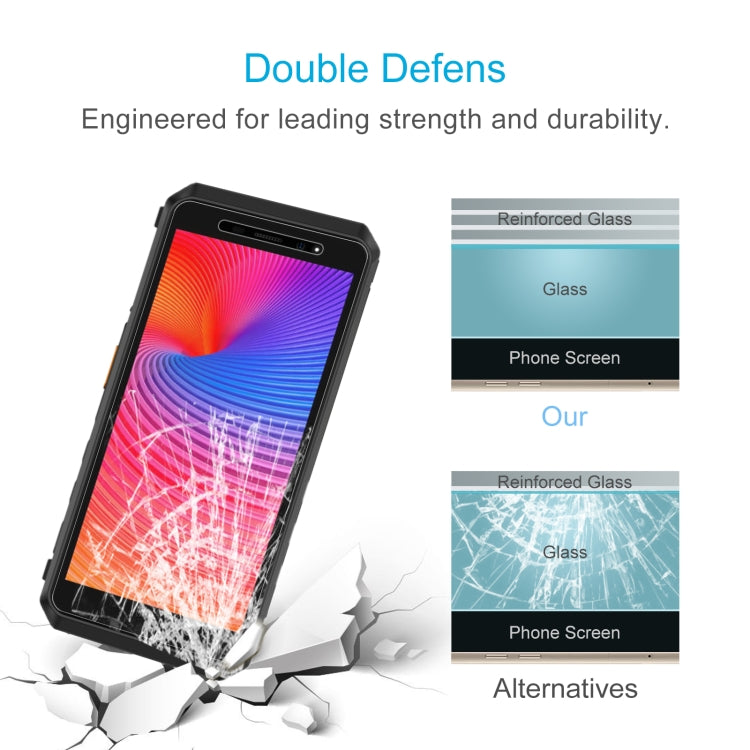 For Ulefone Power Armor X11 Pro 10 PCS 0.26mm 9H 2.5D Tempered Glass Film
