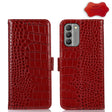 For Nokia G400 Crocodile Top Layer Cowhide Leather Phone Case(Red) - Nokia Cases by PMC TechLife | Online Shopping South Africa | PMC TechLife | Buy Now Pay Later Mobicred