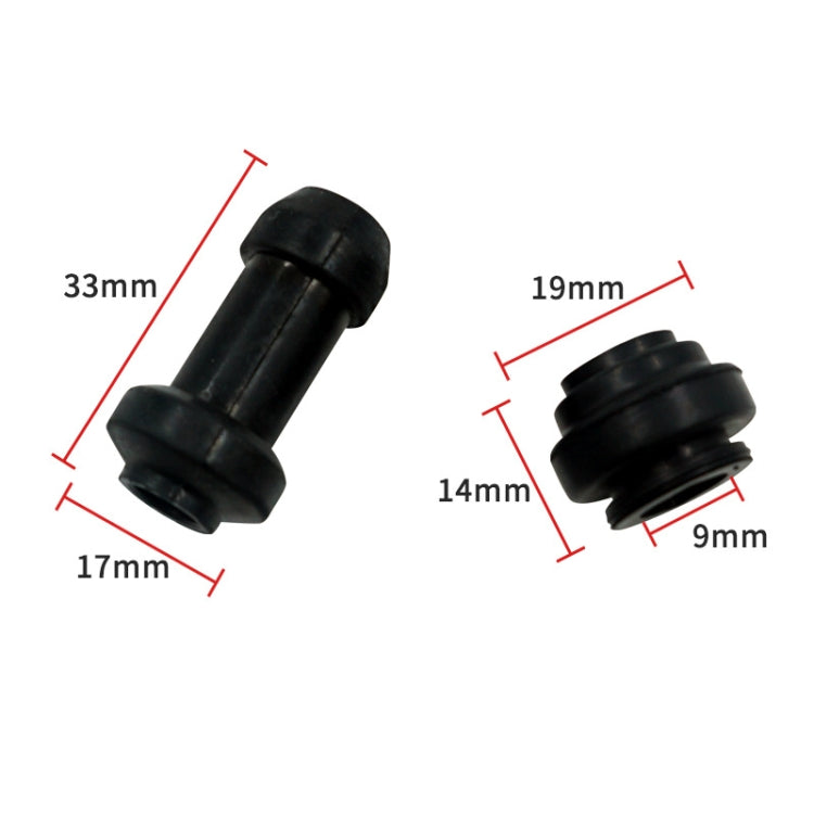 20 Sets Motorcycle Scooter Brake Upper Lower Pump Caliper Shock Absorber Sleeve Dust Covers