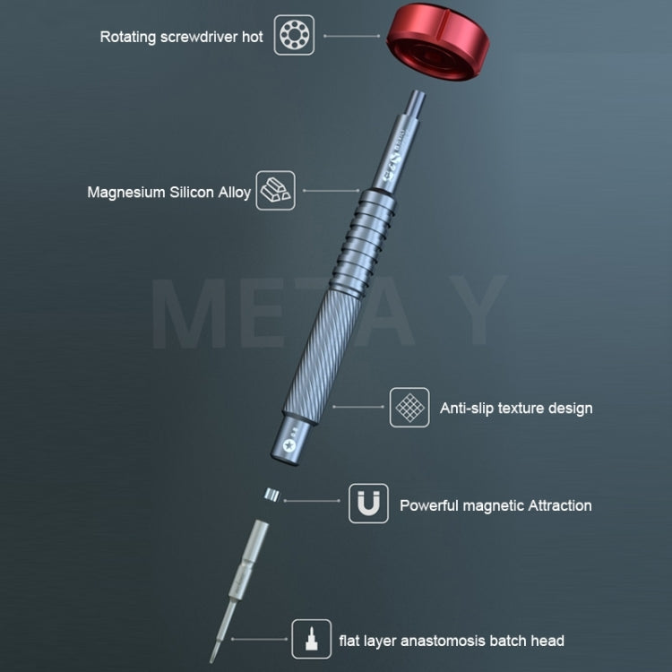 MECHANIC META Y Cross 1.2 Alloy Magnetic Screwdriver for Phone Repair