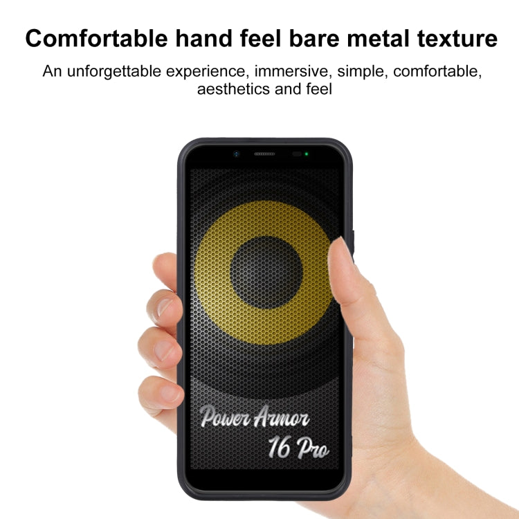 For Ulefone Power Armor 16 Pro TPU Phone Case(Black)