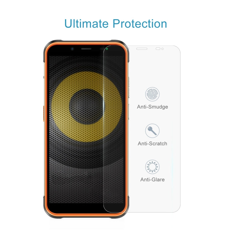 For Ulefone Power Armor 16 Pro 50 PCS 0.26mm 9H 2.5D Tempered Glass Film