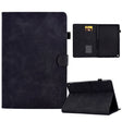 For Amazon Kindle Fire HD 8 2022 / 2020 Embossed Smile Flip Tablet Leather Case(Black) - Amazon by PMC TechLife | Online Shopping South Africa | PMC TechLife | Buy Now Pay Later Mobicred