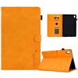 For Lenovo Tab M10 HD Gen 2 Embossed Smile Flip Tablet Leather Case(Khaki) - free shipping - PMC TechLife - Order now!