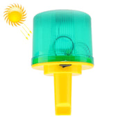 Night Solar Safety Warning Flash Light, Specification:03 Slim Sticks Tied or Inserted(Green)