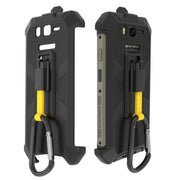For Ulefone Armor 20WT Ulefone Back Clip Phone Case with Carabiner (Black)