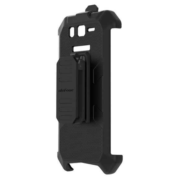For Ulefone Armor 20WT Ulefone Back Clip Phone Case with Carabiner (Black)