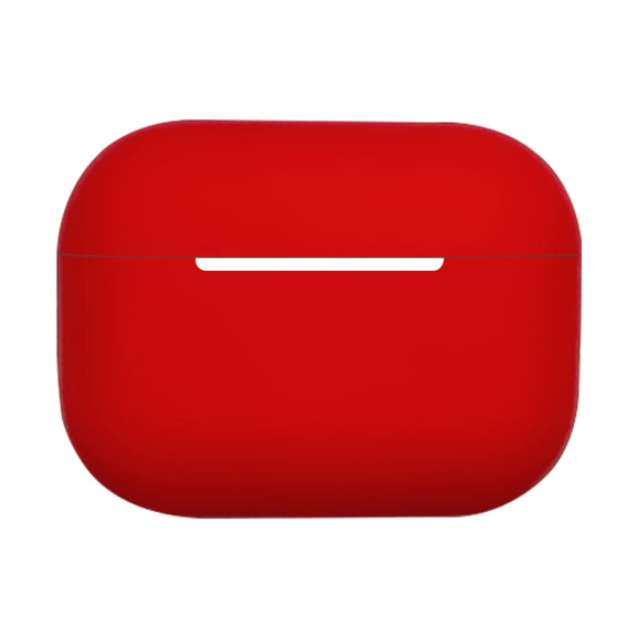 For AirPods Pro 2 Earphone Silicone Protective Case(Red)