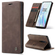 For OnePlus 8 CaseMe Multifunctional Horizontal Flip Leather Case, with Card Slot & Holder & Wallet(Coffee) - free shipping - PMC Jewellery - Order now!