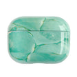 For AirPods Pro 2 Marble Pattern Wireless Earphone Protective Case(Malachite Green) - For AirPods Pro 2 by PMC Jewellery | Online Shopping South Africa | PMC Jewellery | Buy Now Pay Later Mobicred