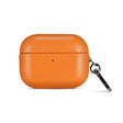 For Apple AirPods 3 PU Leather Wireless Bluetooth Earphone Protective Case(Golden Brown) - For AirPods 3 by PMC Jewellery | Online Shopping South Africa | PMC Jewellery | Buy Now Pay Later Mobicred