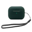 For AirPods Pro 2 2.0mm Solid Color Silicone Protective Cover(Green) - For AirPods Pro 2 by PMC Jewellery | Online Shopping South Africa | PMC Jewellery | Buy Now Pay Later Mobicred