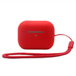 For AirPods Pro 2 2.0mm Solid Color Silicone Protective Cover(Red) - For AirPods Pro 2 by PMC Jewellery | Online Shopping South Africa | PMC Jewellery | Buy Now Pay Later Mobicred