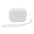 For AirPods Pro 2 2.0mm Solid Color Silicone Protective Cover(White) - free shipping - PMC Jewellery - Order now!