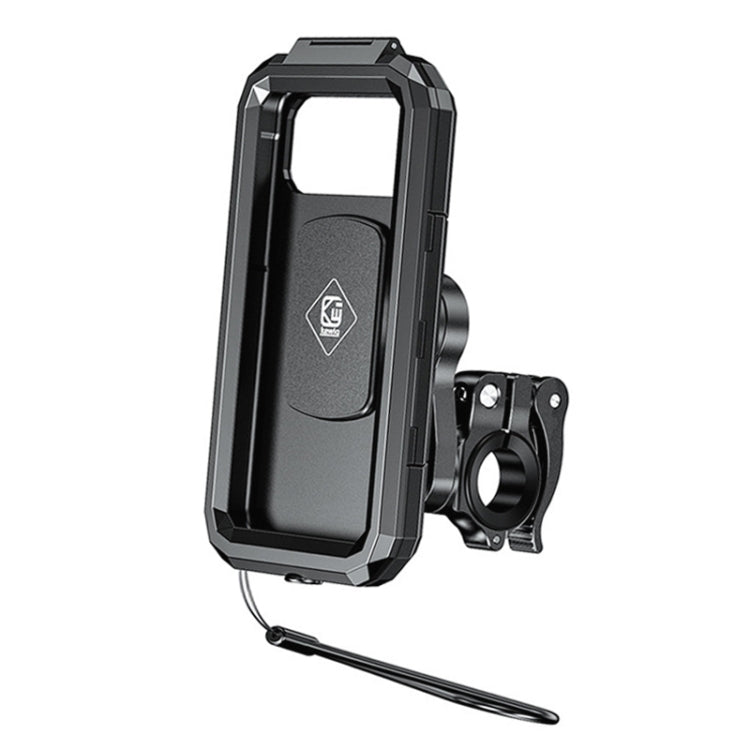 Kewig M18L-QD Motorcycle / Bicycle Water-resistant Quick Release Mobile Phone Holder