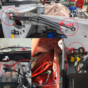 1 Pair Car Battery Charger Studs Battery Terminal Connectors
