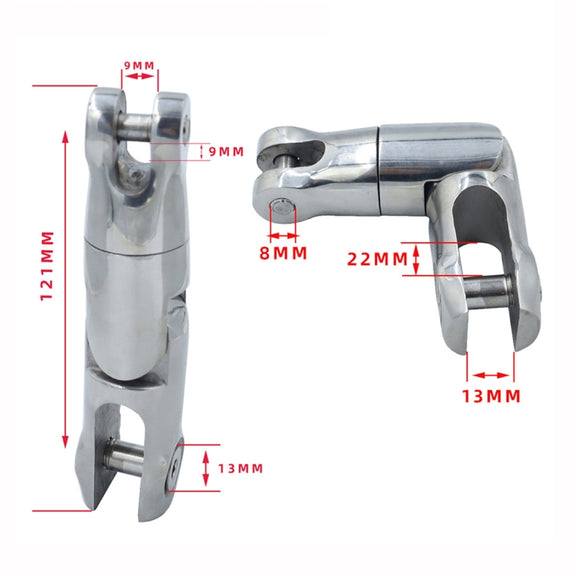 Three Stage 6-8mm 316 Stainless Steel Marine Anchor Rotary Joint