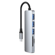 6-in-1 USB-C / Type-C to USB Docking Station HUB Adapter - free shipping - PMC TechLife - Order now!