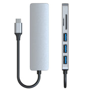 6-in-1 USB-C / Type-C to USB Docking Station HUB Adapter