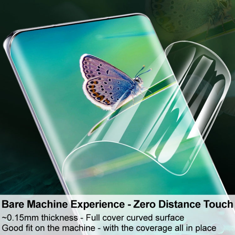 For Huawei Mate 50 Pro 2pcs imak Curved Full Screen Hydrogel Film Protector