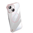 For iPhone 13 Electroplating Frameless Magsafe Magnetic PC Phone Case(Pink) - iPhone 13 Cases by PMC TechLife | Online Shopping South Africa | PMC TechLife | Buy Now Pay Later Mobicred