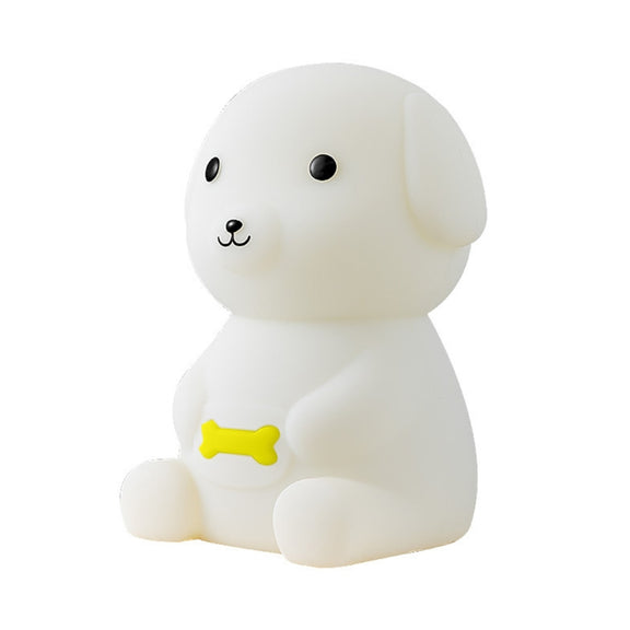 LED Colorful Silicone Sensor Night Light, Specification:Warm Light + Colorful