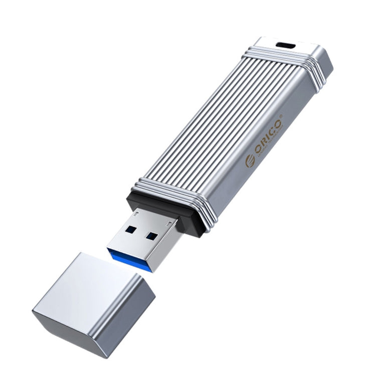 ORICO USB Solid State Flash Drive, Read: 520MB/s, Write: 450MB/s, Memory:128GB, Port:USB-A(Silver)